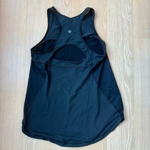 Lululemon black racer back tank top ! Size small